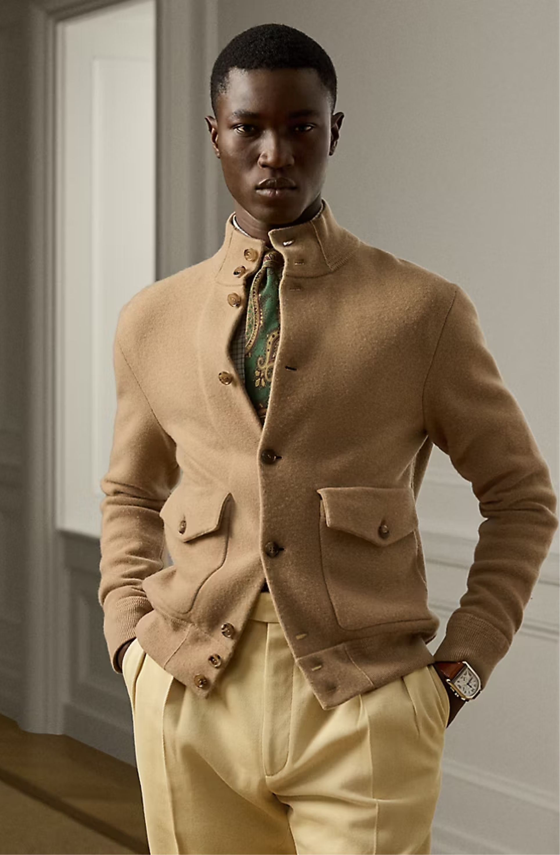 Hand-Tailored Cashmere-Wool Topcoat